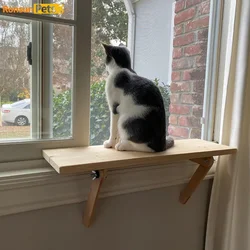 Rascador de madera para gatos torre pared trepar y jugar
