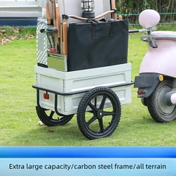 Transportín plegable para gato y perro con rueda todoterreno 16''