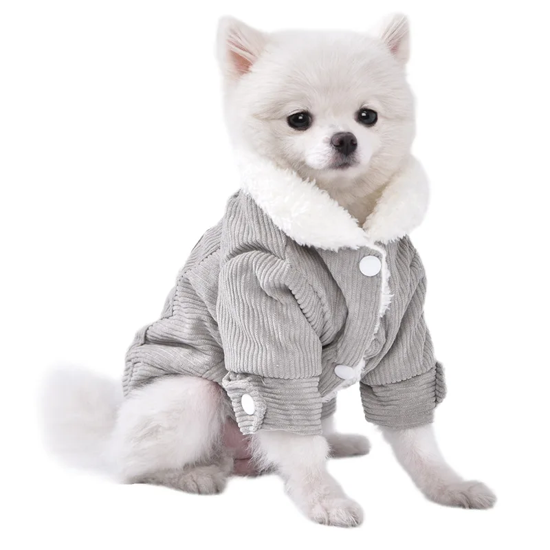 Ropa para perros Otoño Invierno, abrigo para cachorros, chaqueta para perros pequeños y medianos, ropa gruesa y cálida para Chihuahua y Yorkies, ropa para mascotas