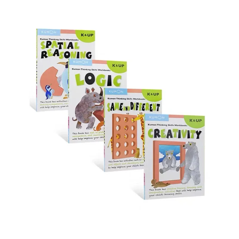 Libros habilidades de pensamiento Kumon - Vista principal conjunto