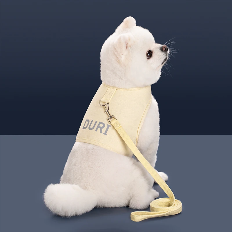 Arnés y correa para cachorros y gatos, chaleco cómodo para mascotas, ropa para perros pequeños y medianos, Collar con arnés para perros York Chihuahua, accesorios para perros - imagen 5