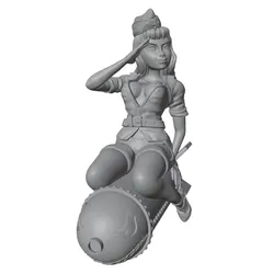 Figura resina miniatura sin pintar para juegos rol y coleccionismo