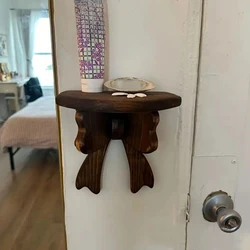 Soporte de exhibición de lazo de madera multifuncional: decoración perfecta de Halloween, Pascua y Acción de Gracias |   Scelta ideal para vivir