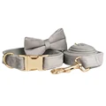 Bow Collar Leash Set