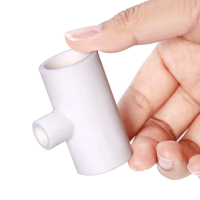 Tetina automática para beber pollo con tubo de conexión, accesorios en T de PVC, conector en T para alimentador de bebedero de ganado de 20mm, 5 uds. - imagen 5