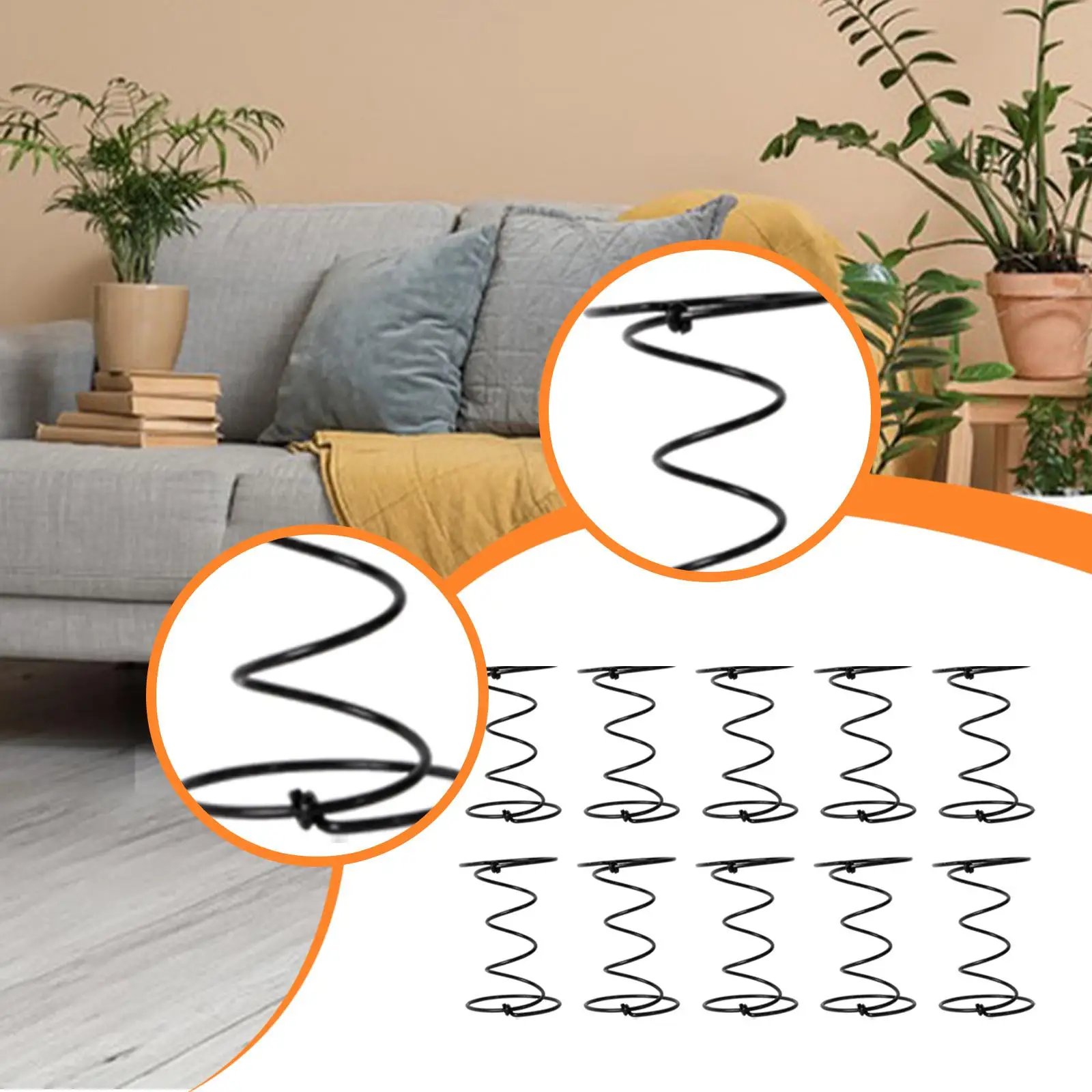 Resortes en espiral para tapicería - repuestos para muebles de gatos - imagen 5