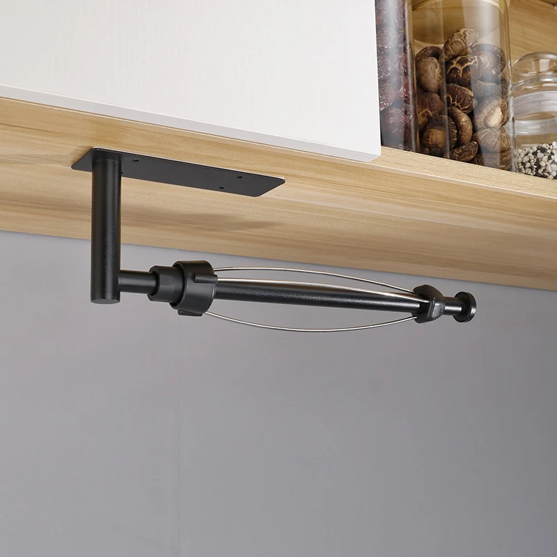 Soporte papel cocina sin perforar para gatos y perros de acero inox - imagen 5