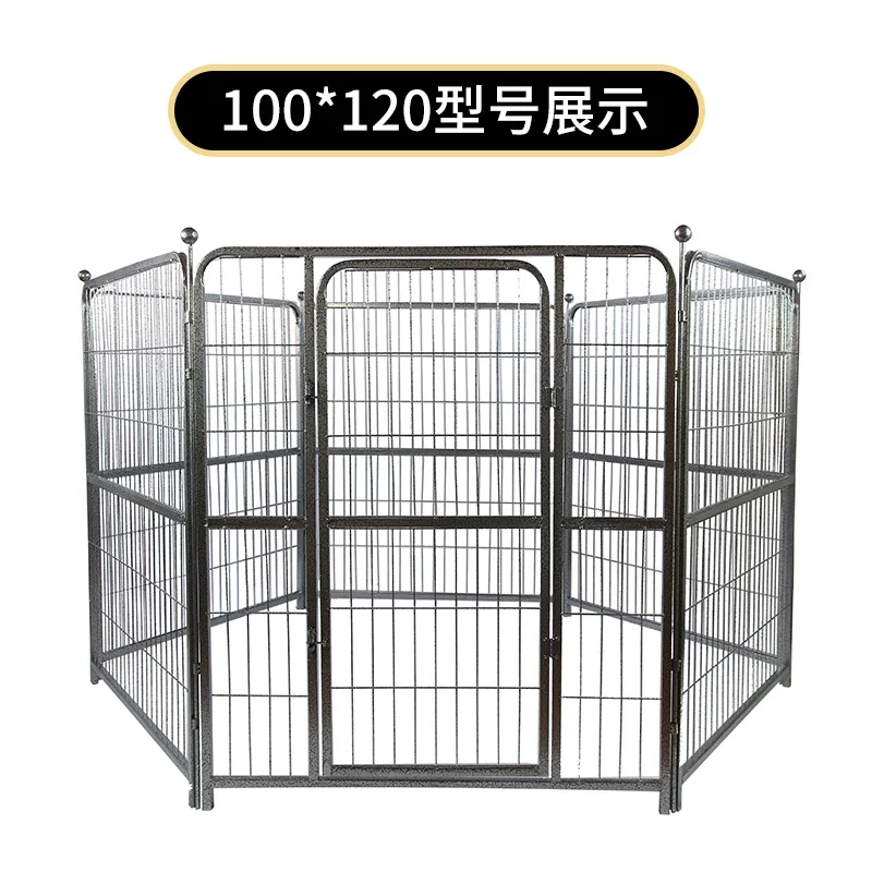 Cercas para perros, alambre de púas en negrita y engrosado, valla para mascotas para interiores y exteriores en blanco y negro elevada - imagen 5