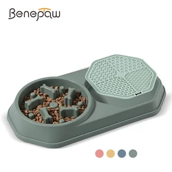 Comedero lento con estera lamer antideslizante durable para perros