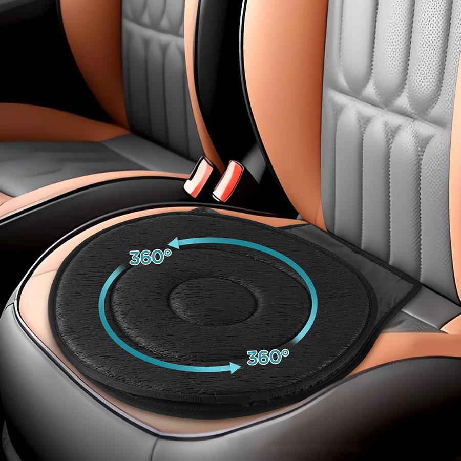 Cojín giratorio 360 universal para asiento coche perros y gatos - imagen 4
