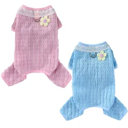 Mono de malla de verano para perros Yorkie y Chihuahua – overol