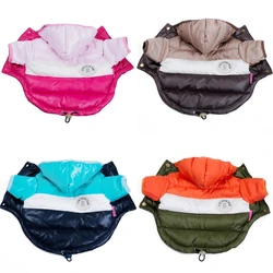 chaqueta de invierno para perros y gatos