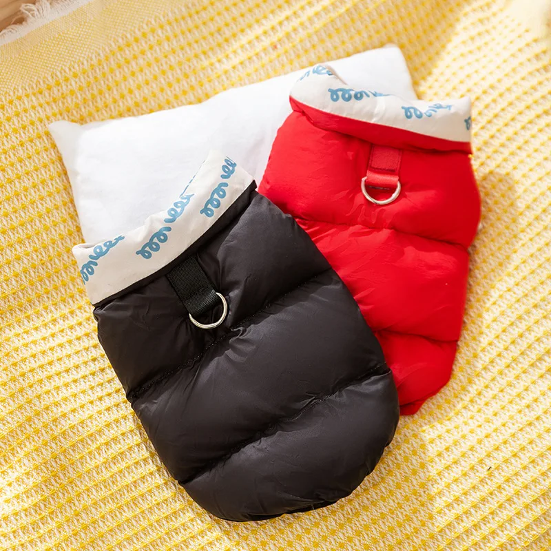 Los perros de otoño e invierno mantienen el calor chaleco de doble cara perros pequeños y medianos gatos ropa para cachorros ropa para perros pequeños - imagen 4