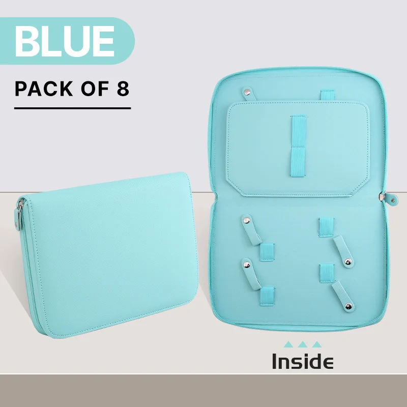 blue pack of 8