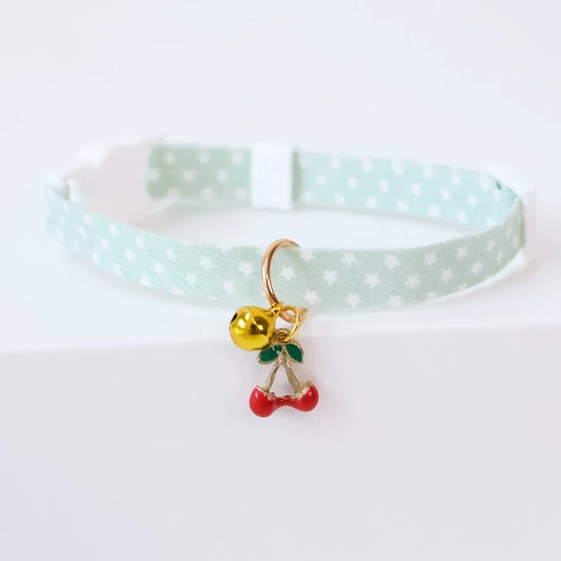 Ins fresh style-Collar de seguridad para gato, correa ajustable para cachorros, gatitos, mascotas, cuello con campana - imagen 4
