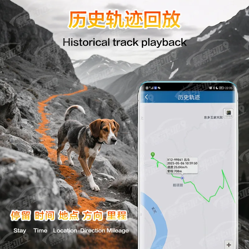 Localizador GPS para perros grandes – Control remoto con sonido y luz - imagen 5