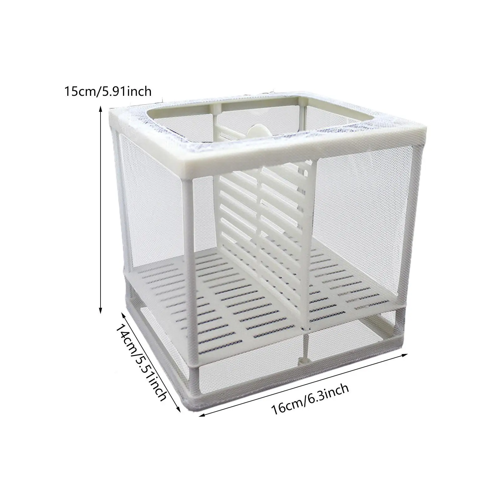 Fish Tank Isolation Net Fish Isolation Box Fish Feeding Container Breeding Isolation Net