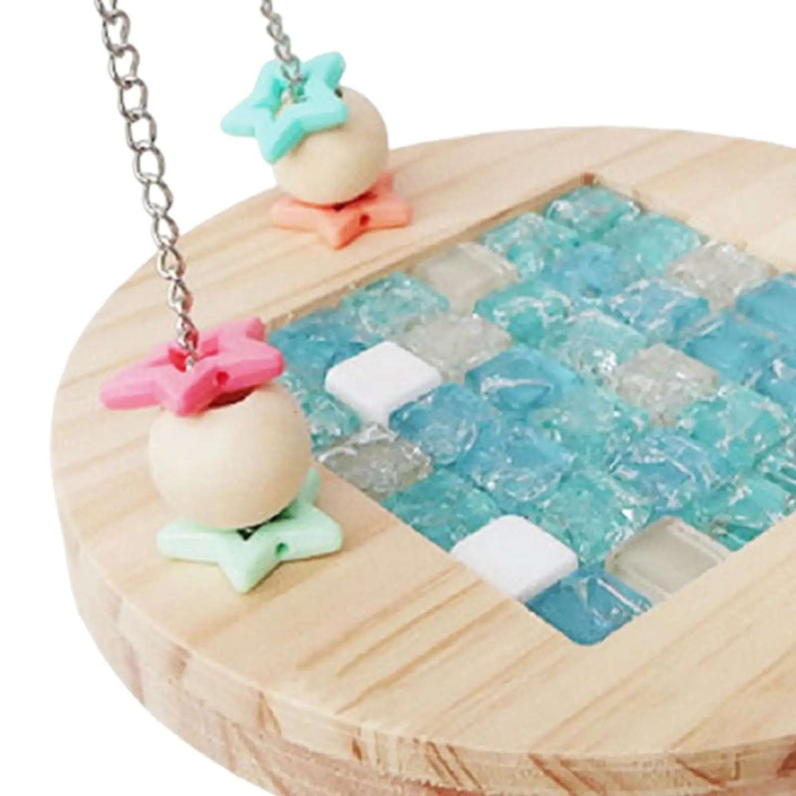 Bird Hammock,Parrot Perch Stand,Wooden,Comfortable Parakeet Bed Nest Hanging Bird Toy for Lovebirds Budgie Cockatiel Conures