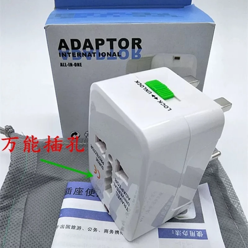 Enchufe de viaje de conversión Universal Global UE EE. UU. Reino Unido Adaptador de corriente alterna Carga rápida - imagen 2