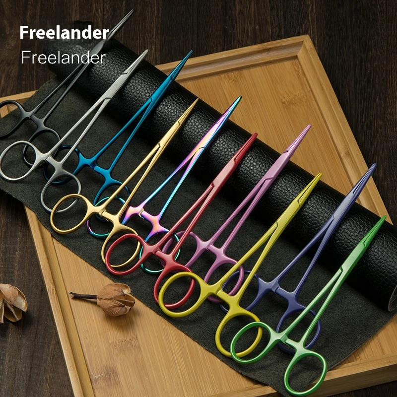 Pinzas hemostáticas para salón de belleza de mascotas, herramientas profesionales para perros, Hospital, gatos, lesiones, hogar, acero inoxidable japonés - imagen 3