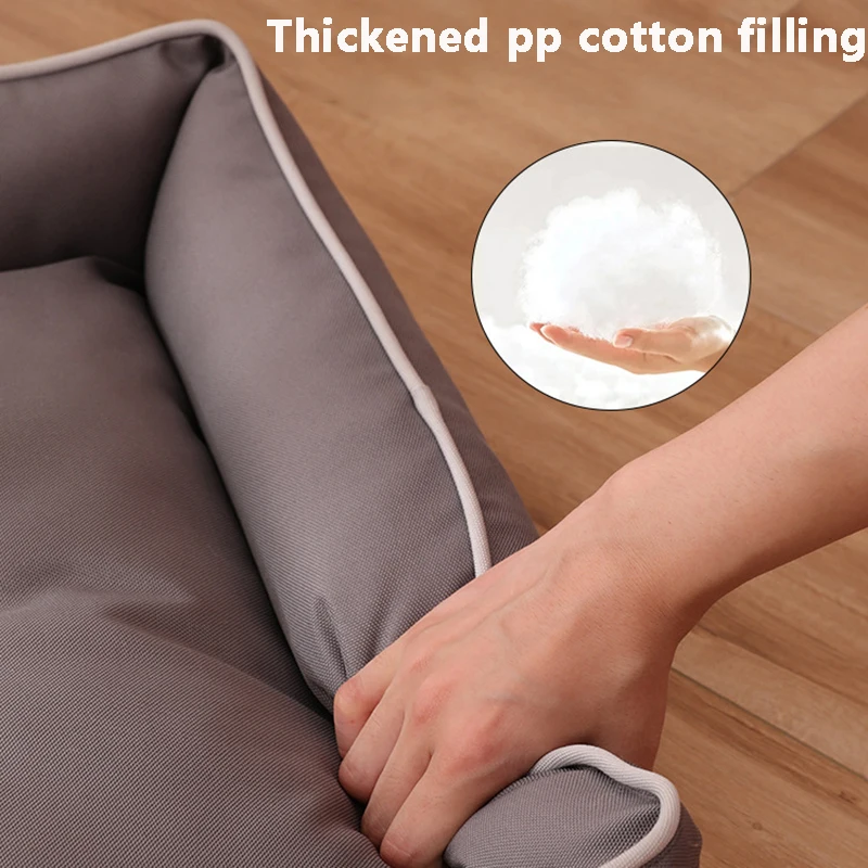 Cama todo clima para perros grandes y gatos - suave e impermeable - imagen 4