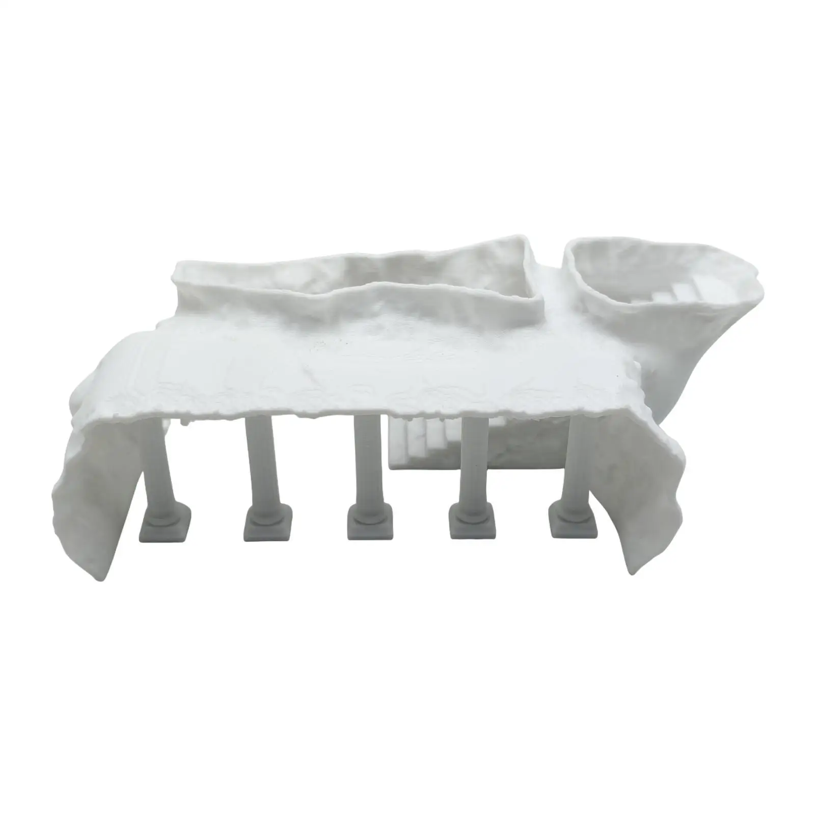 Cueva de columna romana para acuario, adorno decorativo para paisajismo, resistente, creativo, escondite para peces, decoración de acuario, escondite para peces de camarones - imagen 4