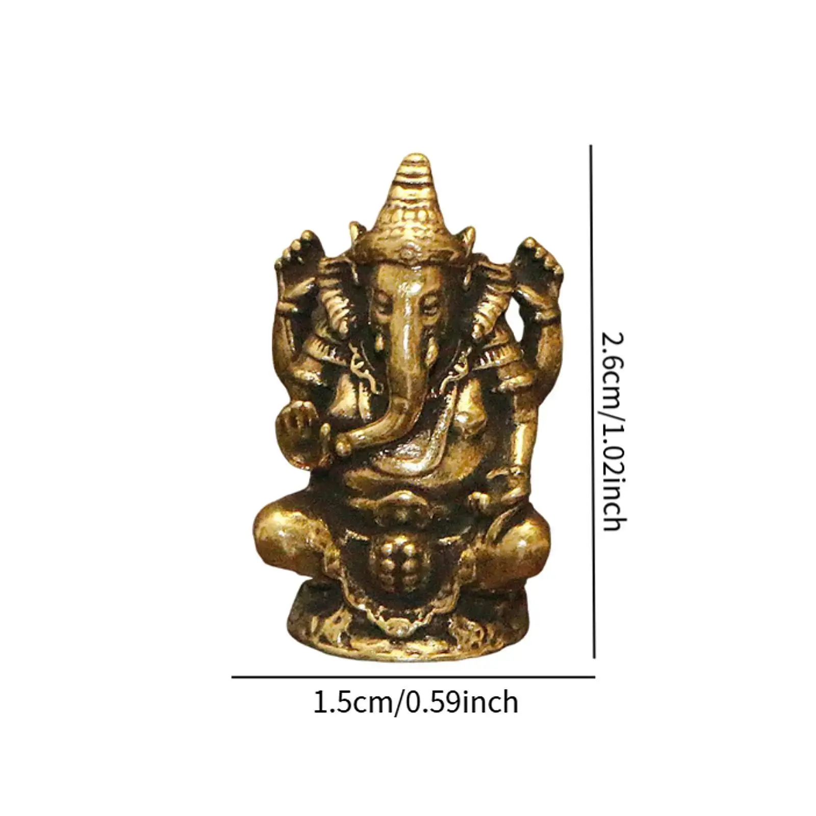 Sitting Buddha Statue Sculpture Collection Handmade Craft Thai Brass Statue Figurine for Bookshelf Home Office Yard Sitting Buddha Statue Sculpture Collection Handmade Craft Thai Brass Statue Figurine for Bookshelf Home Office Yard