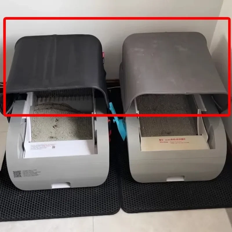 LITTEPETS-inodoro automático para gatos, tienda a prueba de puños, orinales para gatos, capucha a prueba de olores, plegable para evitar salpicaduras del exterior - imagen 3