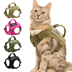 Arnés para gatos y perros pequeños – Nailon con asa para paseo