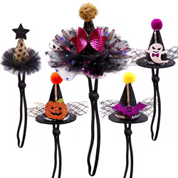 Sombrero de Halloween para perros y gatos - accesorio festivo