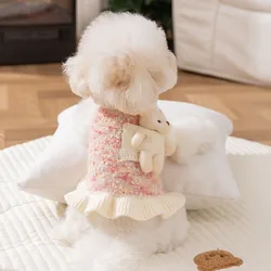 Suéter de punto para perro maltés y pequeño – Cálido y cómodo