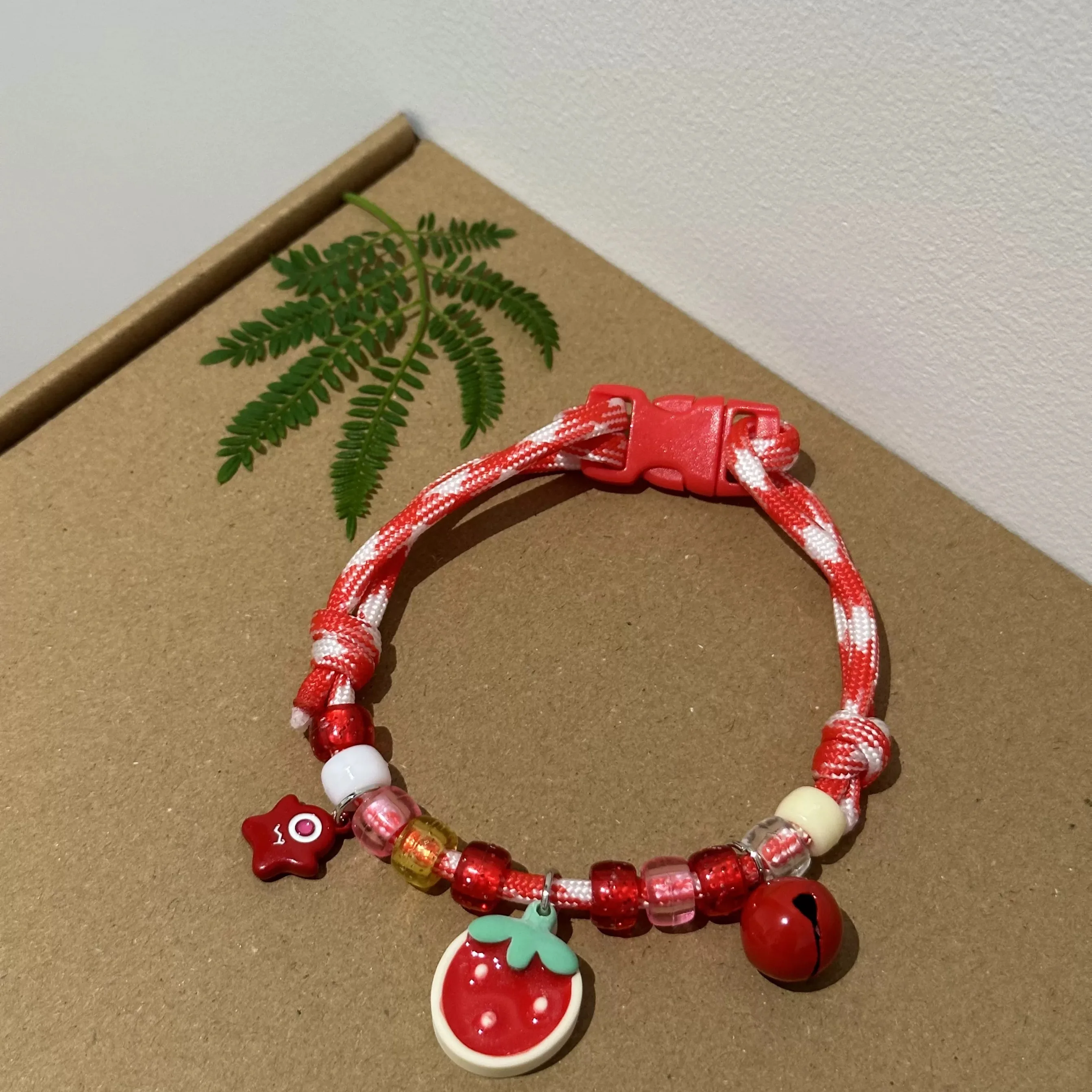 Collar para gato trenzado con campana – accesorio con encanto - imagen 5