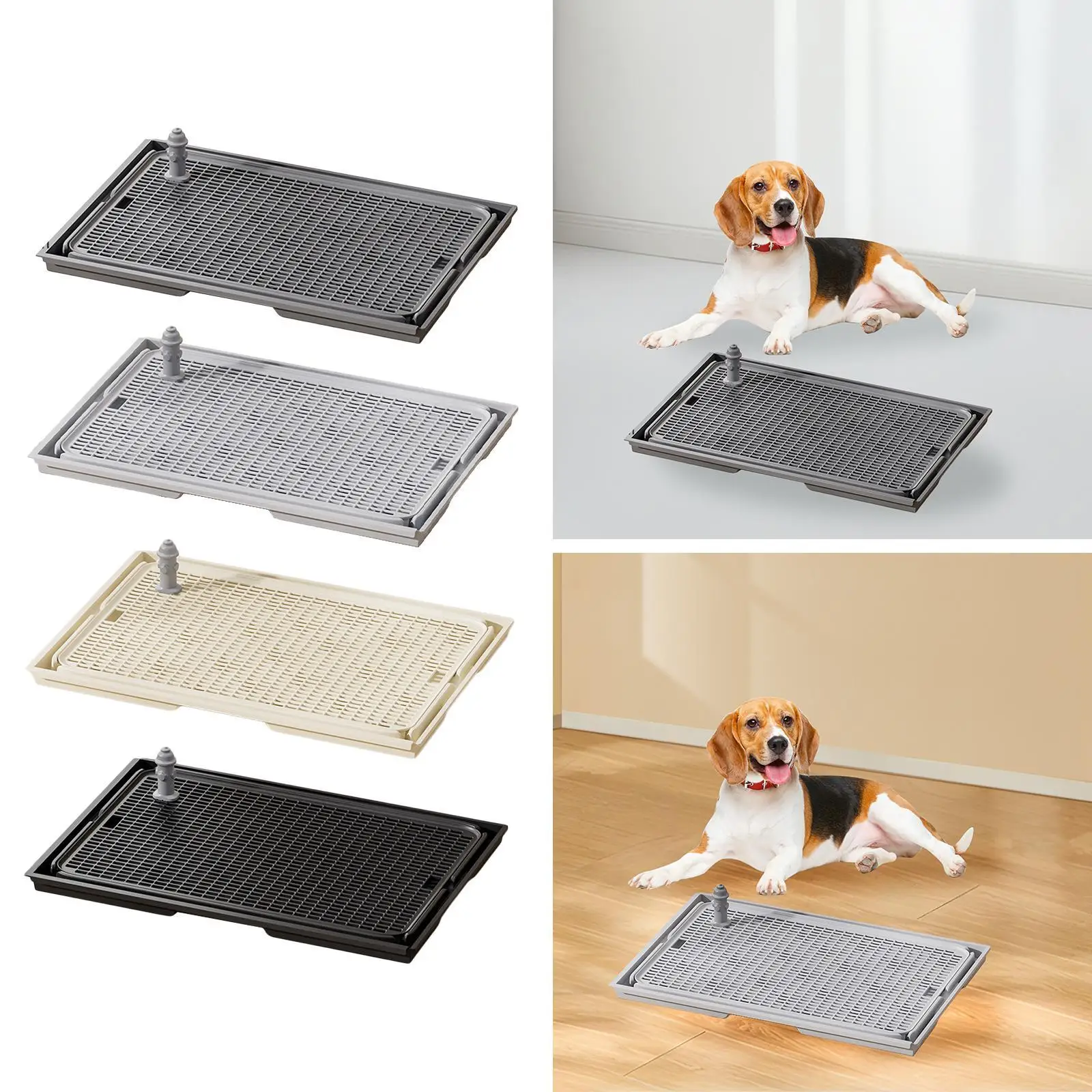 Rejillas de malla para inodoro para perros, inodoro para actividades al aire libre, soporte portátil para almohadilla de entrenamiento para mascotas, bandeja para orinal, bandeja para arena, conejito, otros mascotas - imagen 3