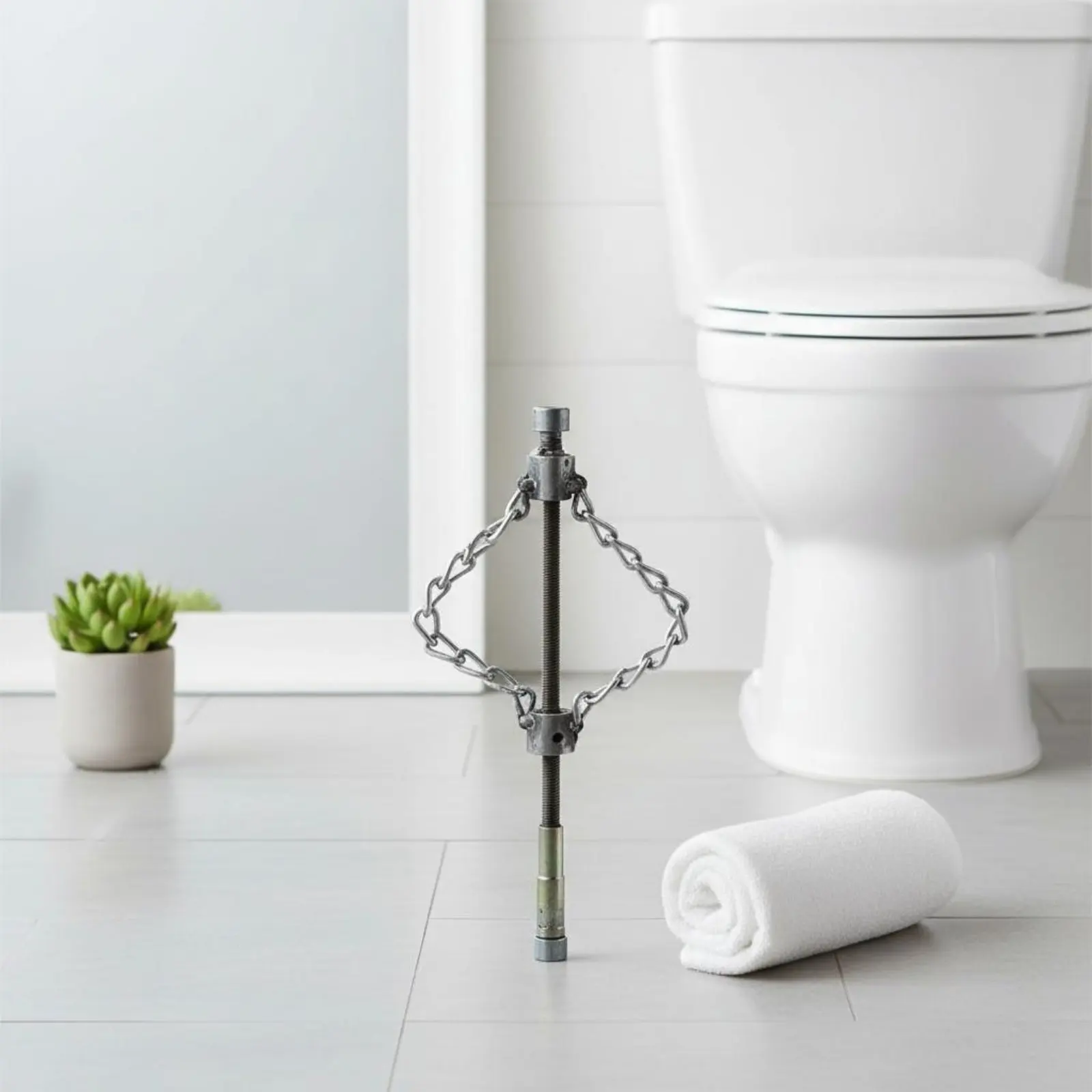 Desatascador de tuberías con cabezal de corte – Accesorio profesional