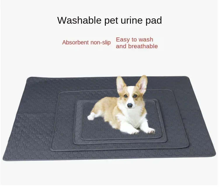Almohadilla de orina para mascotas, alfombrilla lavable para palmas de perros, almohadilla de entrenamiento reutilizable impermeable, alfombrilla para cambiar pañales para perros y gatos, funda protectora para asiento de coche - imagen 2