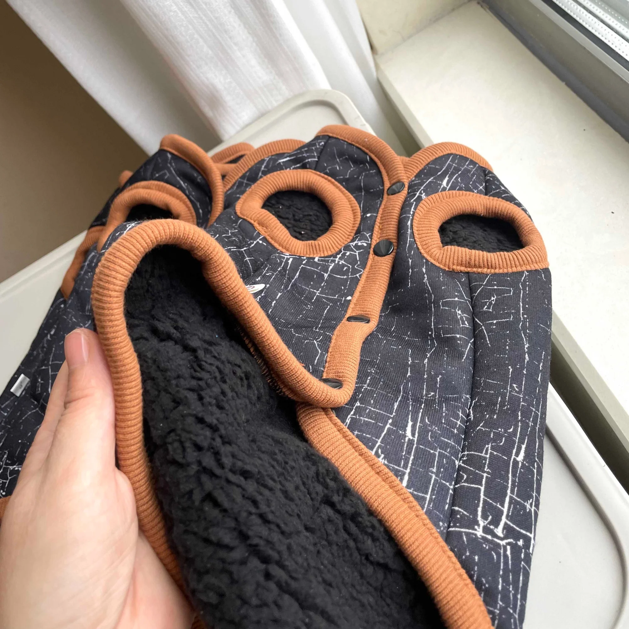 Suéter gris de lana suave para gato esfinge, chaqueta cárdigan de invierno para gatitos, chaleco cálido de manga corta, abrigo a prueba de viento Devon Rex - imagen 3