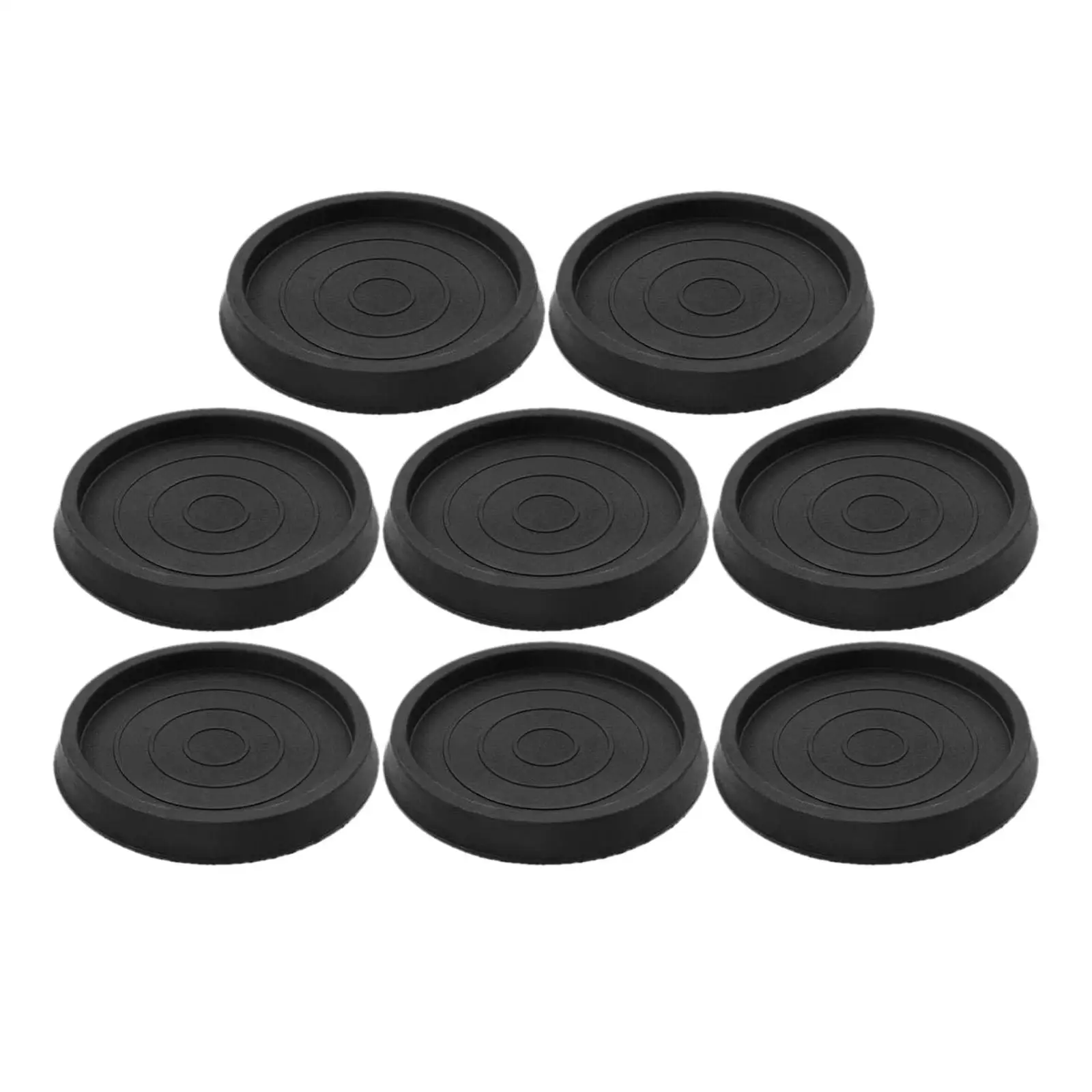 8x tazas redondas de goma para muebles, tapones para sillas y mesas, almohadillas para muebles para gabinetes - imagen 4
