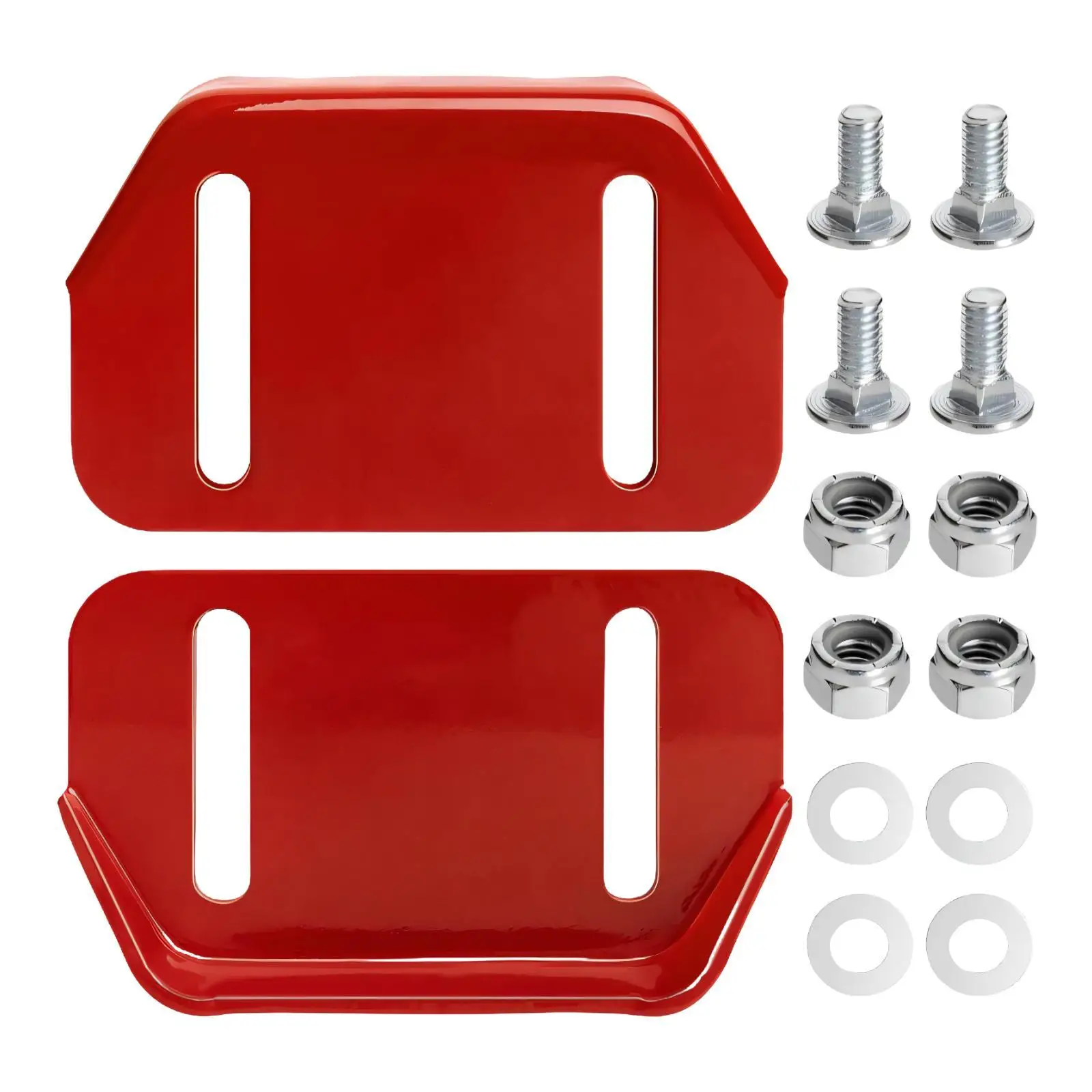 2x zapatos de placa de deslizamiento para soplador de nieve, 784-5580-0637 Hardware de montaje de reparación 780-420 zapatos antideslizantes para lanzador de nieve - imagen 2