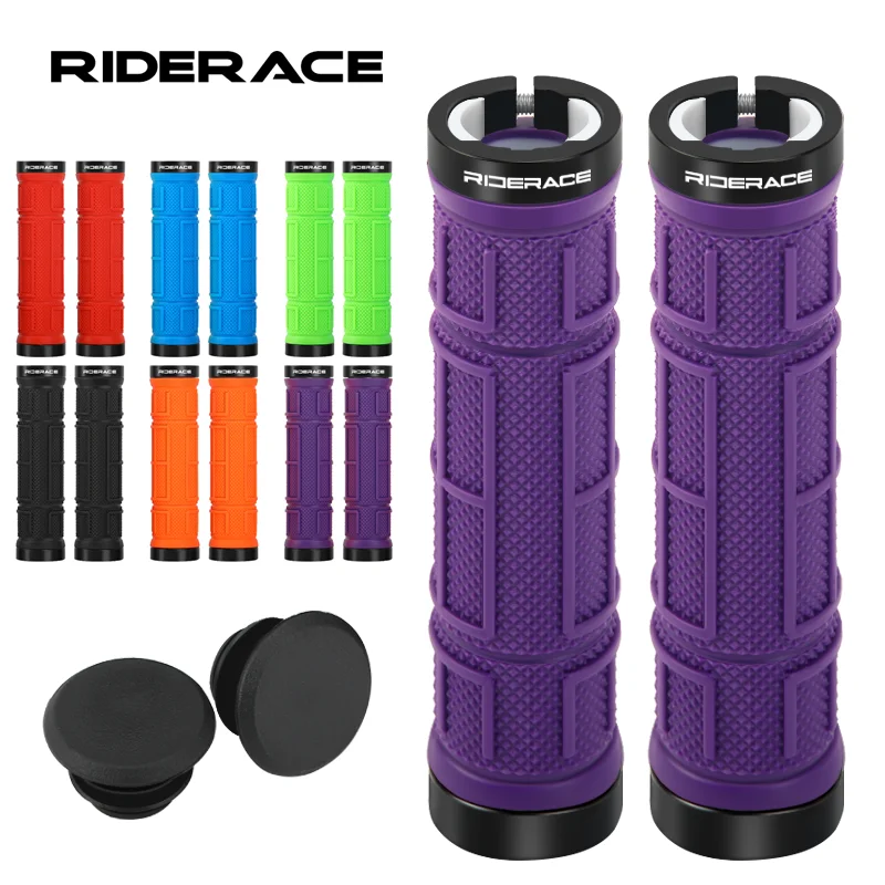 Puños bicicleta montaña con bloqueo – agarre ergonómico antideslizante - imagen 2