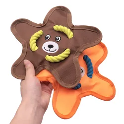 Juguete duradero para perros interactivo con sonido de papel arrugado