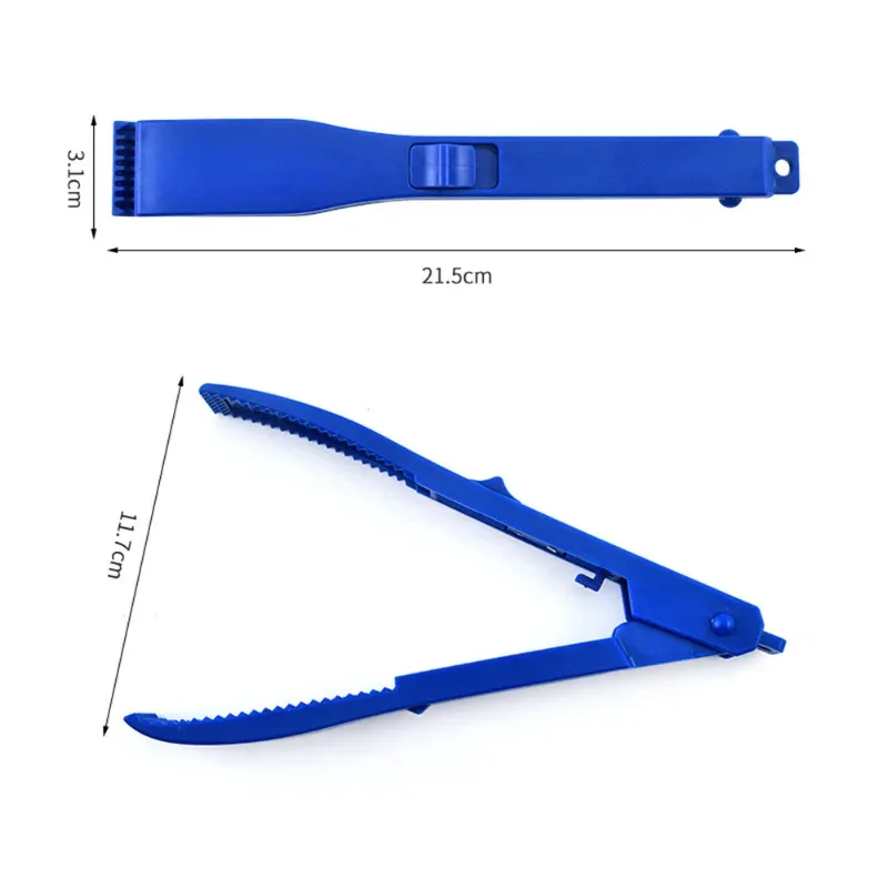 Pinzas de pesca multifuncionales ABS, pinza para pescar, controlador de mano con soporte para interruptor de bloqueo, herramientas para alicates de pescado - imagen 4