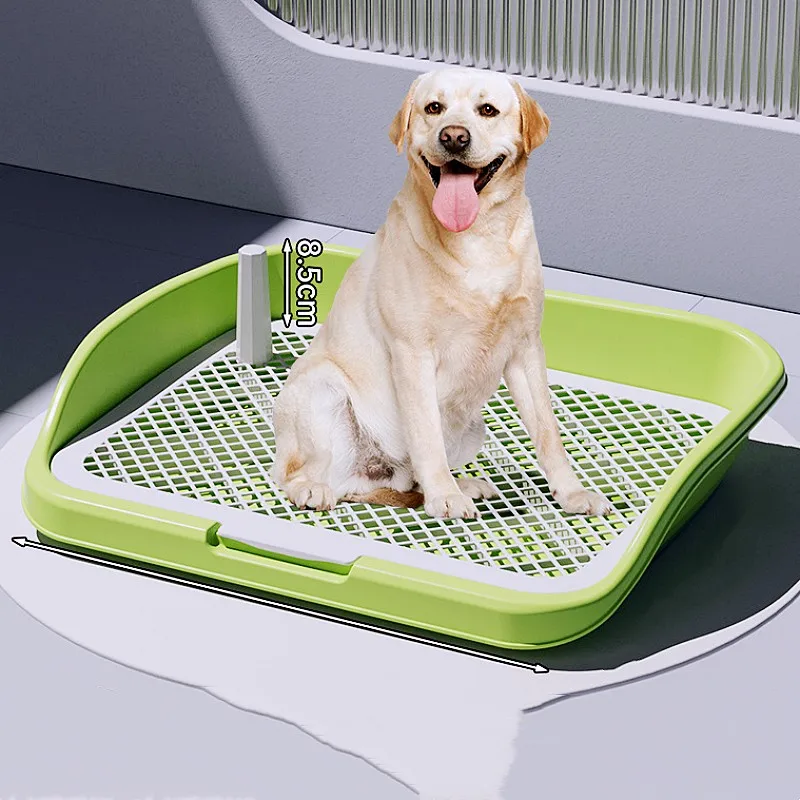 Inodoro para perros, caja de arena para cachorros, inodoro de orina antisalpicaduras para entrenamiento de cachorros, caja de arena para perros pequeños para interiores, Herramientas de limpieza, suministros para mascotas