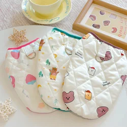 Chaleco cálido de otoño e invierno para mascotas, abrigo grueso de doble cara, chaqueta para perros y gatos para perros pequeños y cachorros |   Ropa para clima frío