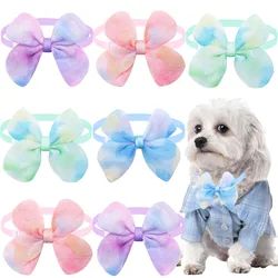 Pajarita bonita ajustable verano para perros y gatos – Cinta ligera
