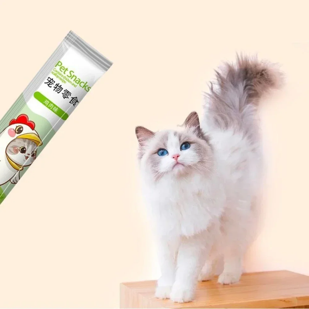 Bocadillos para mascotas, crema de nutrición para comida de mascotas, pescado seco, atún, bacalao, Gato enlatado, gato adulto - imagen 5