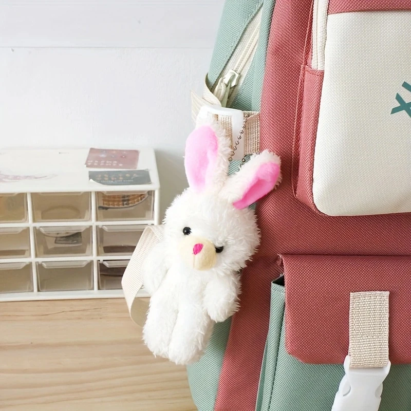 Juguete de peluche con forma de conejo para mascotas, juguete de simulación para rechinar los dientes, limpieza interactiva, suministros para mascotas, limpieza de dientes, juguete para masticar para perros - imagen 5