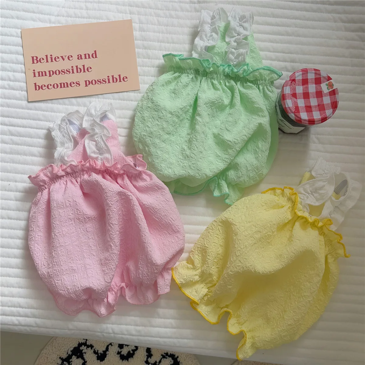 Vestido de flores de primavera para mascotas, vestido de burbujas de encaje para gatos pequeños, ropa para mascotas, vestido colorido bonito de princesa para perros, ropa para cachorros - imagen 2