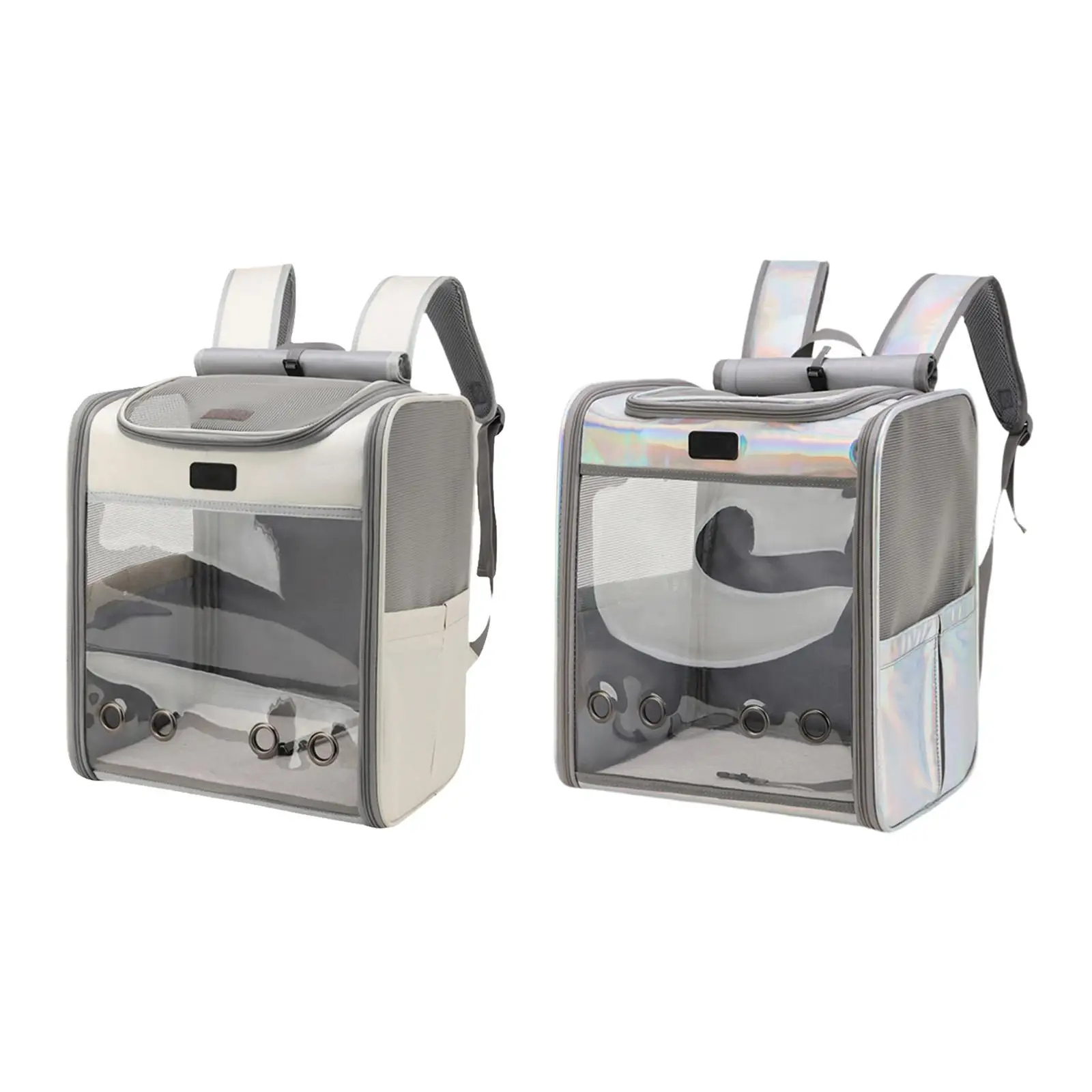 Portable Pet Cat Carrier Backpack Travel Bag with Shoulder Strap Transparent Window Tote Breathable for Kitten Puppy Travel Portable Pet Cat Carrier Backpack Travel Bag with Shoulder Strap Transparent Window Tote Breathable for Kitten Puppy Travel