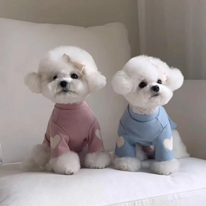 Sudadera con capucha de lana para perros pequeños y gatos - Invierno - imagen 3