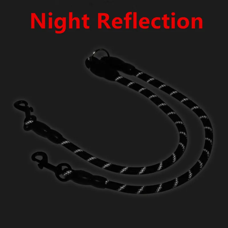 Dog Leash Reflective Double Leashes for Two Dogs Walking Soft Padded Handle Dogs Leash Drag Three Four Dog Chew Proof Pet Chain - imagen 5